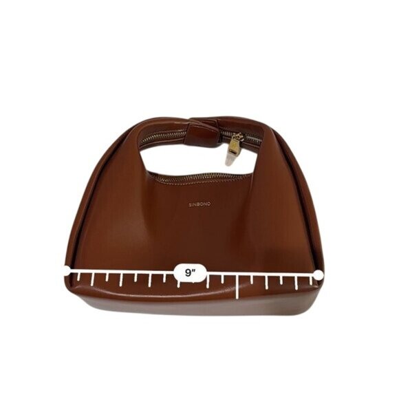 Sinbono Vienna Top Handle Medium Bag in Brown - Picture 5 of 8
